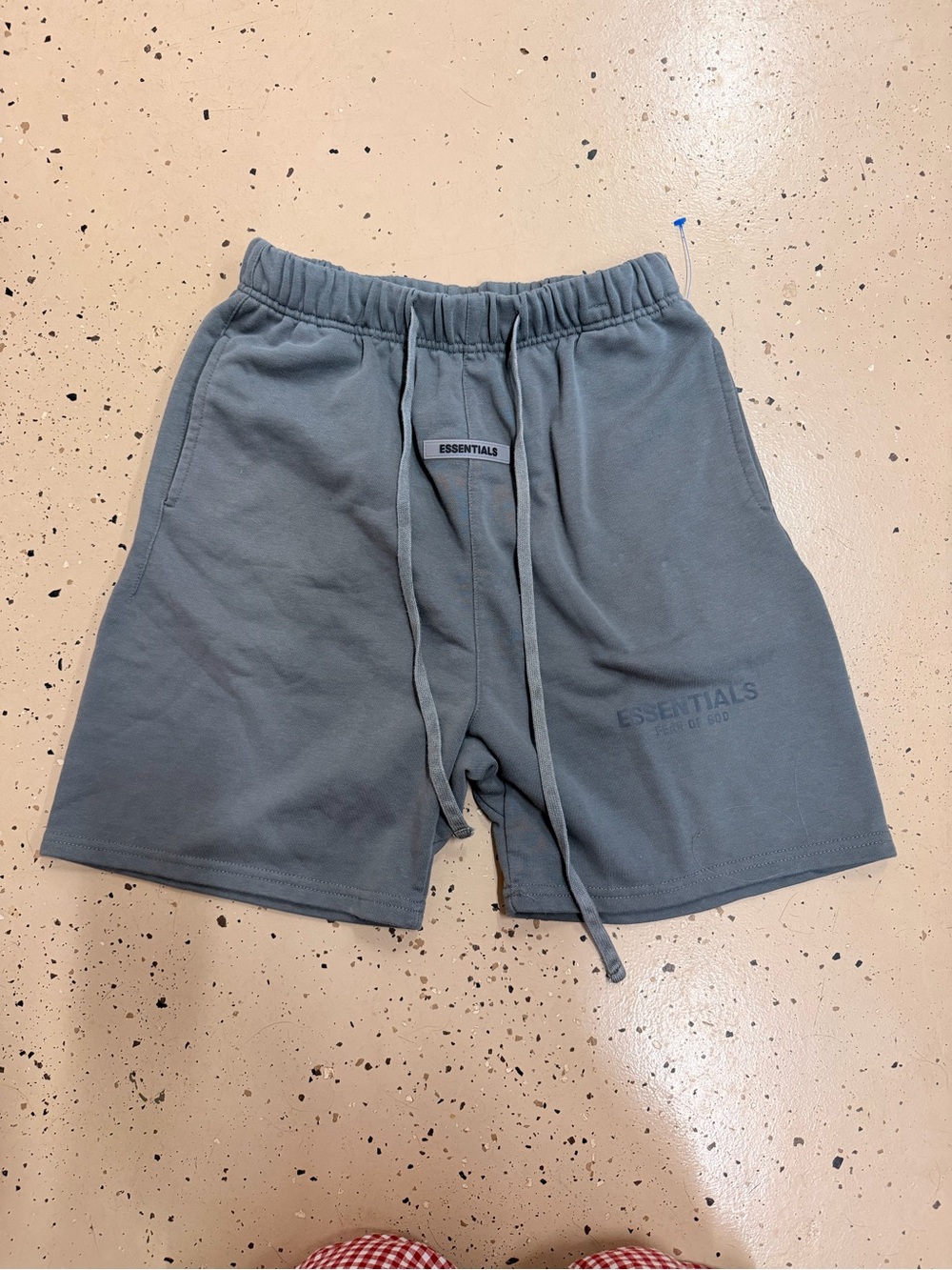 Fear of God ESSENTIALS Men's Slate Gray Fleece Shorts